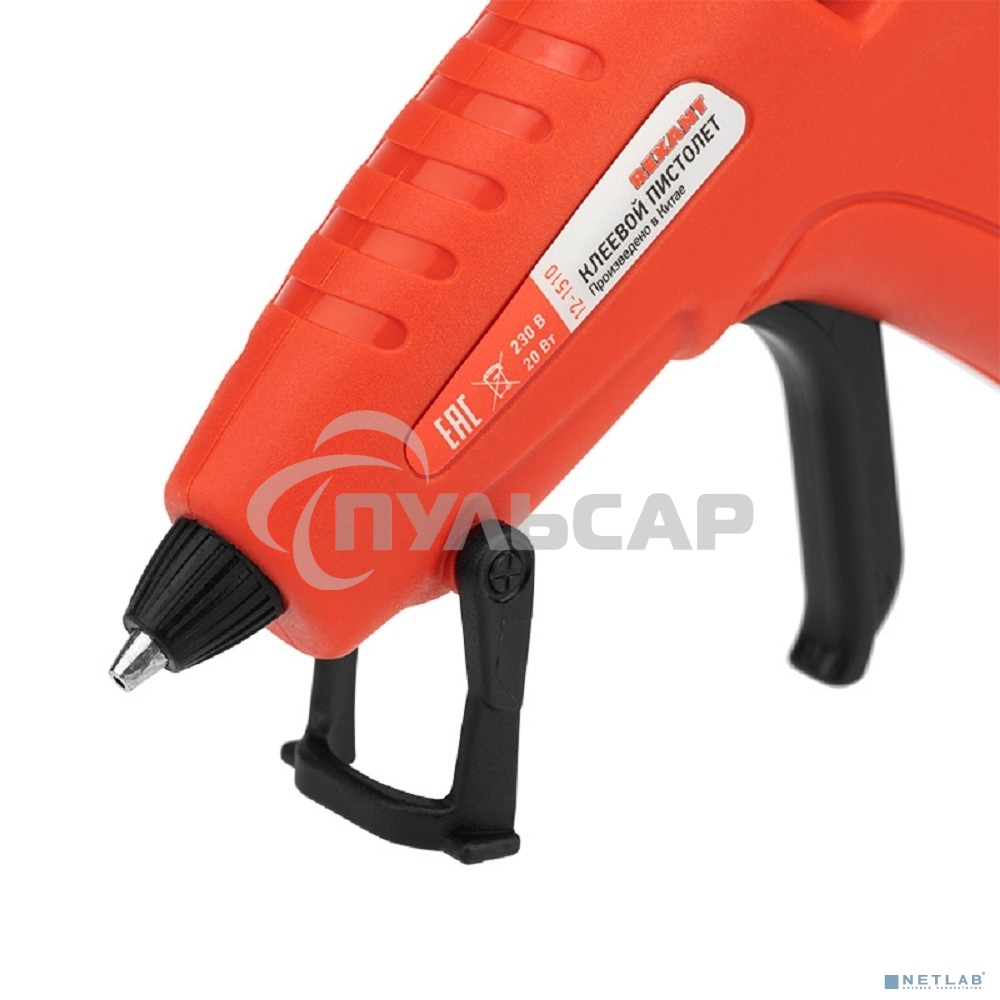 Пистолет клеевой Rexant, 20 Вт, Ø7 мм, 