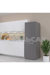 Холодильник Candy CCRN 6180S серебро двухкамерный 227/106л морозилка снизу, No Frost