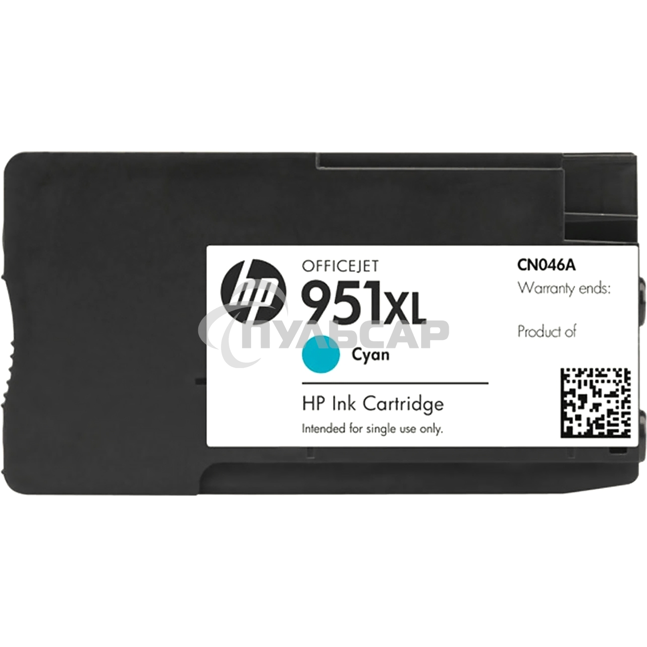 Картридж струйный HP 951XL CN046AE голубой для HP OJ Pro 8100/8600 (1500стр.)