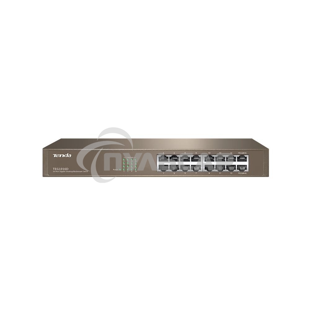 Коммутатор Tenda TEG1016D 16-Port 10/100/1000 Gigabit Switch