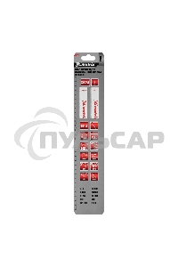 Полотна универсальные Matrix для сабельной пилы S1222VF,275/1,8-2,5 мм 2шт