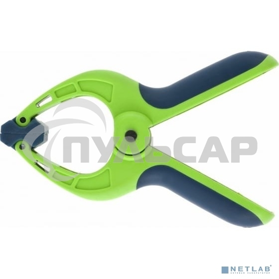 Струбцина СИБРТЕХ клещеобразная, пл, корп 2-х комп, рукоятки, усиленная пружина,3-3/16 20788