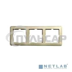 Рамка 3-м W59 сл. кость SchE KD-3-28 (КД-3-28)