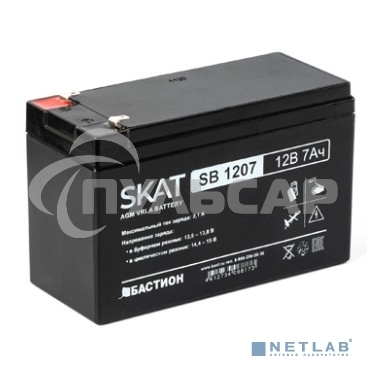 Батарея SKAT SB 1207 (12V 7Ah)