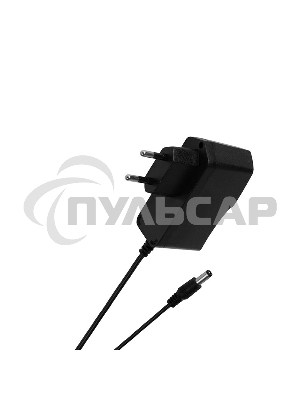 Источник питания 110-220 V AC/12 V DC 1 А 12 W с DC разъемом подключения 5.5х2.1, без влагозащиты (IP23)