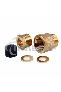 Сальник с резьбой 1/2 для ввода кабеля в трубу PROconnect