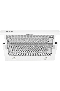 Встраиваемая вытяжка Kuppersberg SLIMLUX IV 60 GW, ширина 60 см, отвод/рециркуляция, 550 м3/час, механическое управление, 3 скорости, светодиодное освещение 2х4 Вт, металлические жироулавливающие фильтры, угольный фильтр(опция), белый/панель стекло(ПОЛЬША