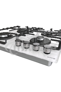 Газовая варочная панель Gorenje GT642SYW, 4 конфорки, закаленное стекло, белый