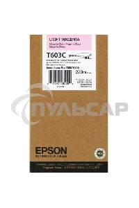Картридж струйный Epson C13T603C00 светло-пурпурный (220 мл) для Epson St Pro 7800/9800