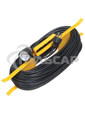 Удлинитель-шнур на рамке 1х50м с заземл. 10А IP20 УР50 2P+PE ПВС 3х1 IEK WKF14-10-01-50