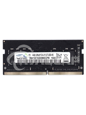 Оперативная память Samsung, DDR4, 4Gb (1x4Gb), 2133MHz, CL15, SO-DIMM, OEM