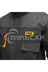 Куртка профессиональная рабочая, 65% полиэстер 35% хлопок, XL Denzel