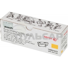 Картридж лазерный Xerox 106R01633 желтый для Xerox Ph 6000/6010N/WC 6015 (1000 стр.)(Channels)