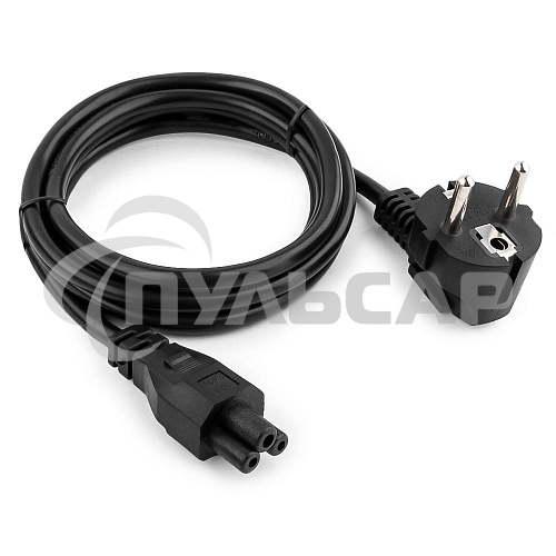Кабель питания для ноутбуков Gembird/Cablexpert, 3м, Schuko- C5, 10А (PC-186-ML12-3M)