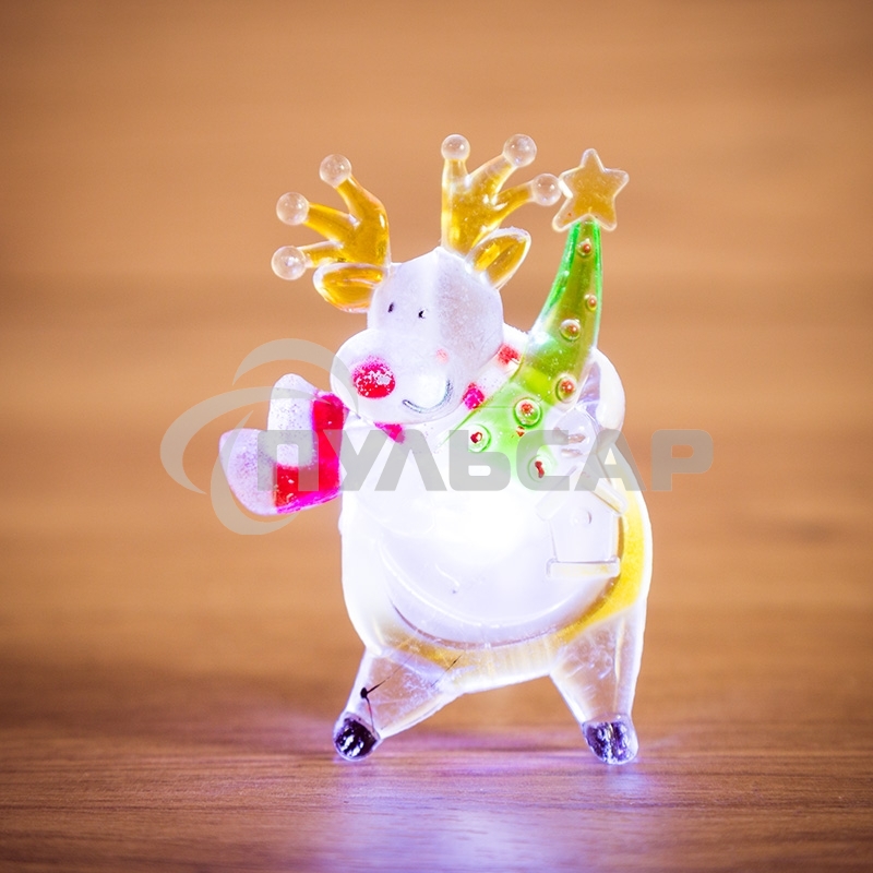 Новогодние светоукрашения Фигура Neon-night светодиодная на присоске 