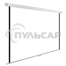 Экран Cactus 220x220см WallExpert CS-PSWE-220x220-WT 1:1 настенно-потолочный рулонный