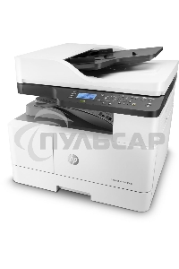 МФУ лазерное HP LaserJet MFP M443nda (8AF72A), A3, ч/б, печ. до 25 стр/мин. (А4) до 13 стр/мин. (А3), скан. до 21 стр/мин., 1200 x 1200 dpi (печать) 600x600dpi (скан.), USB, RJ-45