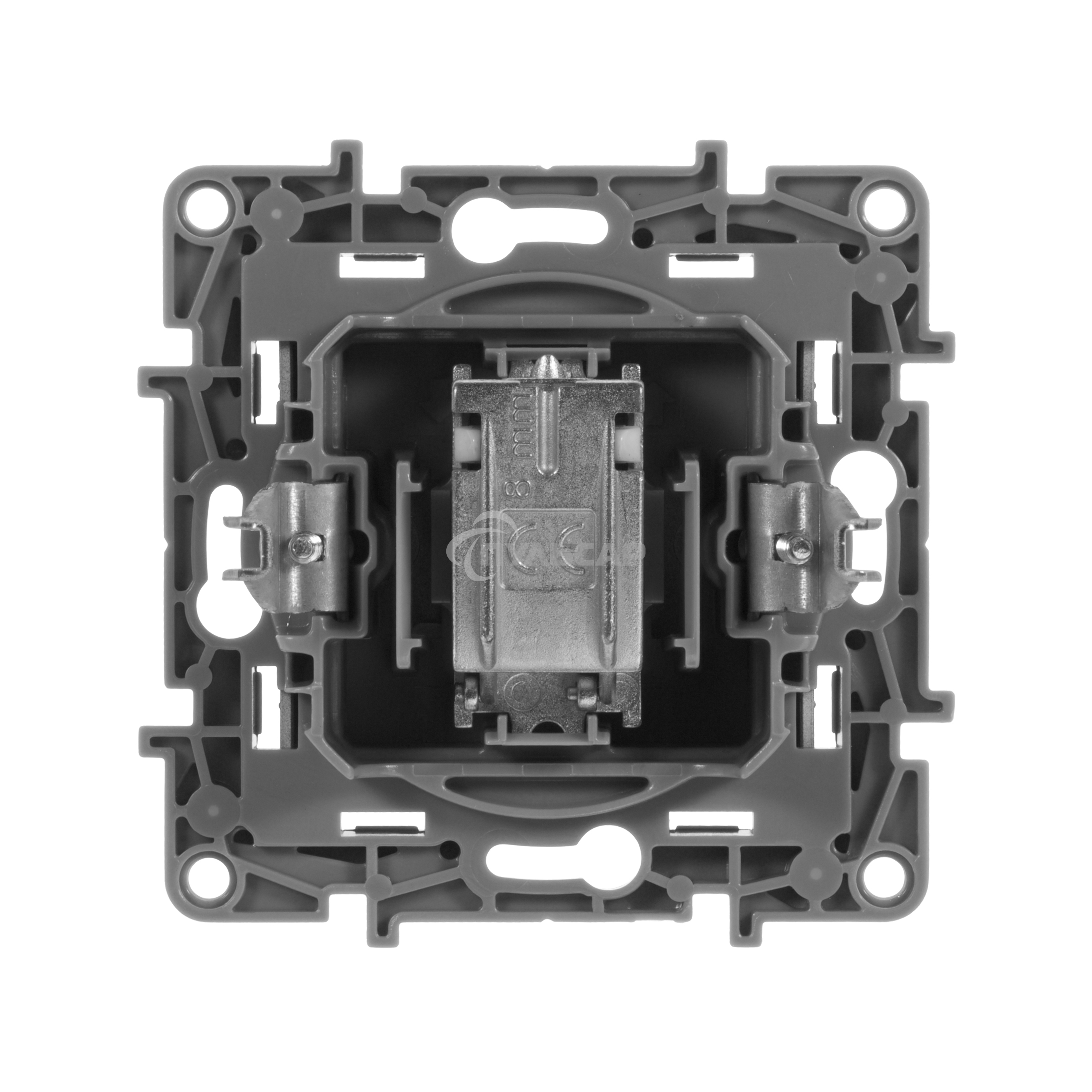 Розетка TV Звезда, алюминий ETIKA 