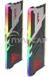 Оперативная память Patriot Viper Venom, DDR5, 32Gb (2x16Gb), 6600MHz, CL34, DIMM, с радиаторами, RGB, черный