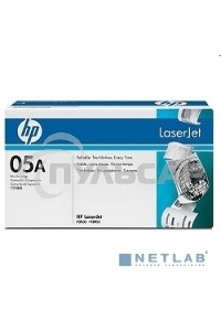 Картридж лазерный HP CE505A черный LJ P2055/P2035 (2300стр.)