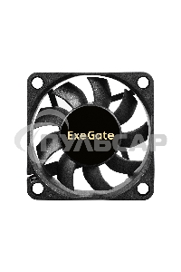 Вентилятор для корпуса ExeGate EX06015B3P черный, 60 мм, 3500 об/мин, 24 дБ, 3 pin