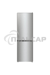 Холодильник Gorenje NRKE62XL серебристый металлик двухкамерный 203/99л морозилка снизу, No Frost