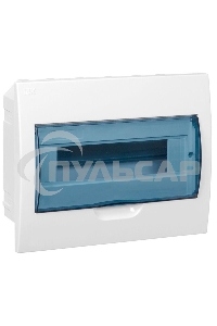 Бокс ЩРВ-П-12модулей встраиваемый пластик IP41 MKP12-V-12-40-10 IEK