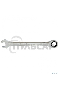 Ключ Matrix комбинированный трещоточный 13мм CrV зеркальный хром professional