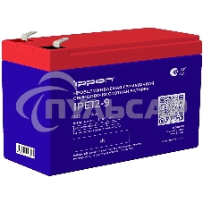 Батарея для ИБП Ippon IPE12-9 12В 9А·ч Батарея для ИБП Ippon IPE12-9 12В 9А·ч
