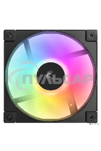 Вентилятор для корпуса DEEPCOOL FD12 черный, 120 мм, 2050 об/мин, 26.9 дБ, 4 pin