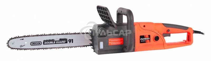 Электропила PATRIOT ES2016 220301510 2000 Вт, продольное расположение двигателя, шина Oregon 16