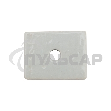 Клемма керамическая винтовая 12 мм² 2 пары контактов с крепежным отверстием (50 шт./уп.) Rexant