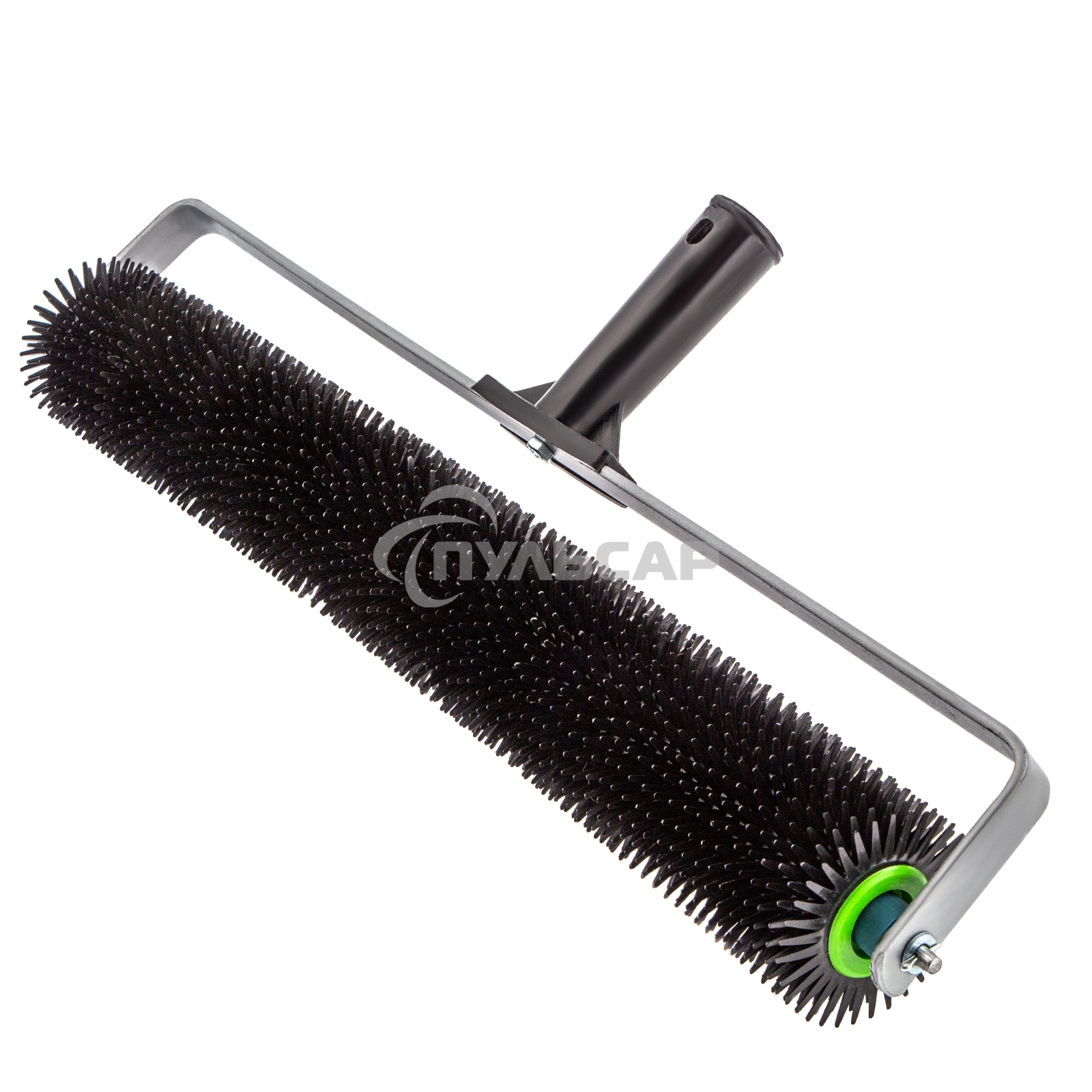 Валик игольчатый для наливных полов с рамой, острая игла, 500 мм Сибртех