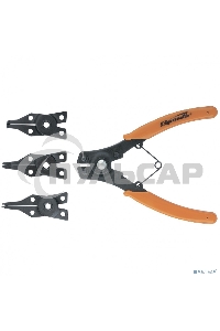 Съемник для стопорных колец с насадками, 150 мм, универсальный Sparta