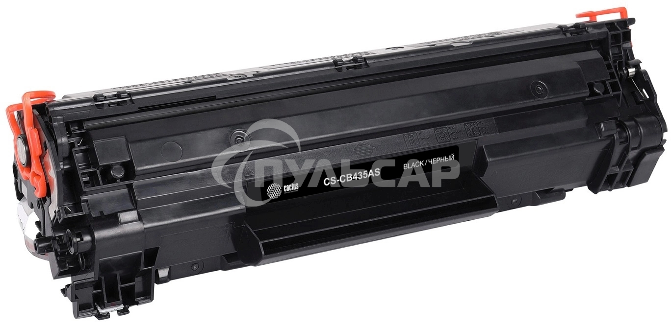 Картридж лазерный Cactus CS-CB435AS черный (1500 стр.) для HP Laser Jet P1005/P1006