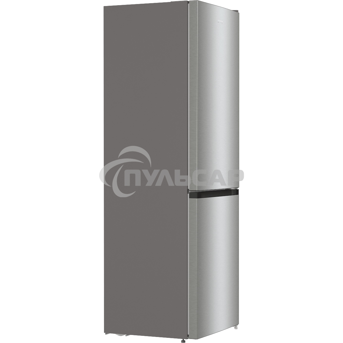 Холодильник Gorenje NRKE62XL серебристый металлик двухкамерный 203/99л морозилка снизу, No Frost