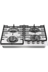 Газовая варочная панель Gorenje GT642SYW, 4 конфорки, закаленное стекло, белый