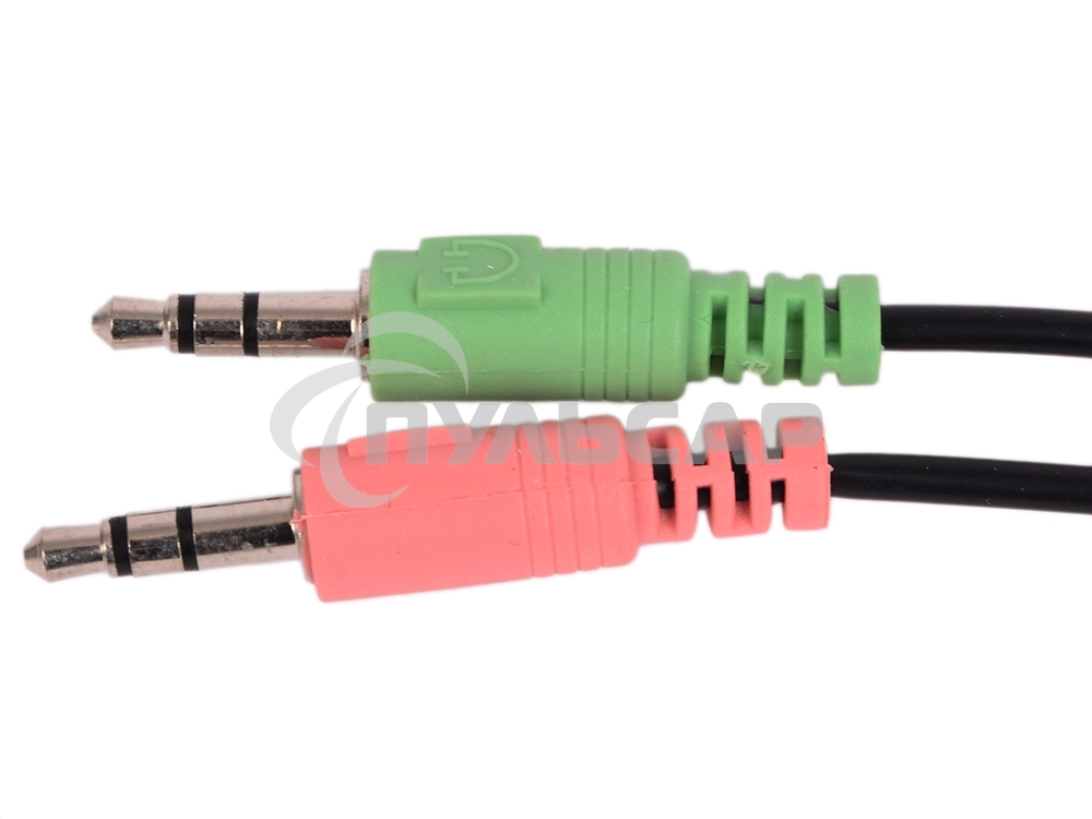 Наушники Gembird MHS-780B Гарнитура стерео черный регулятор громкости