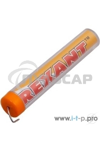 Припой с канифолью Rexant (09-3101) 10 гр.d=1.0 мм (Sn60 Pb40 Flux 2.2%)