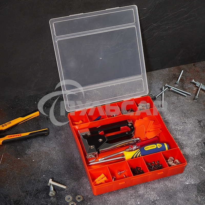 Ящик пластиковый для инструмента PROconnect, 245х258х45 мм