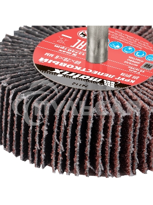 Круг лепестковый для дрели Matrix, P 60, 60x20x6 мм