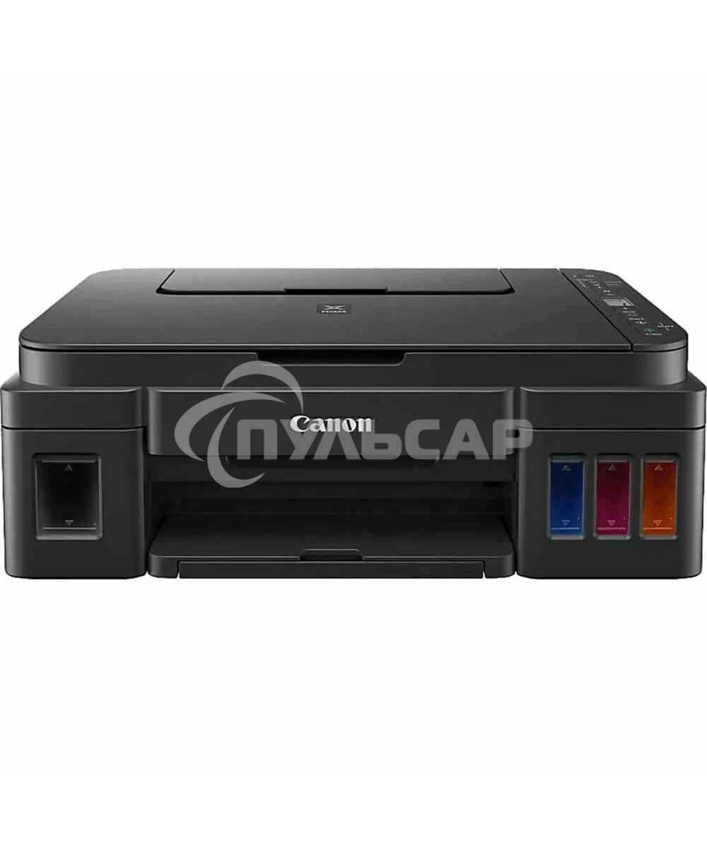 МФУ струйное Canon PIXMA G3416 (2315C052), А4, цветной, печ. 8.8 стр/мин. (ч/б) 5 стр/мин. (цвет), скан. до 3 стр/мин., 4800x1200 dpi (печать) 1200х600 dpi (скан.), USB, Wi-Fi