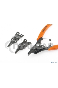 Съемник для стопорных колец с насадками, 150 мм, универсальный Sparta