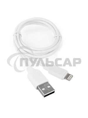 Кабель Cablexpert для Apple CCB-USB-AMAPO2-1MW, AM/Lightning, издание Classic 0.2, длина 1м, белый, блистер