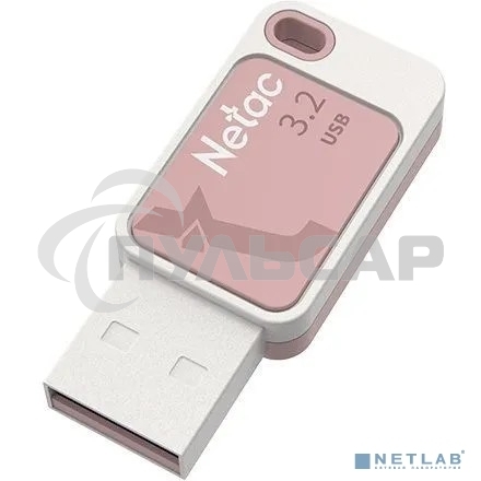 Флешка USB Netac 64 Gb UA31 NT03UA31N-064G-20PK USB 2.0, розовый