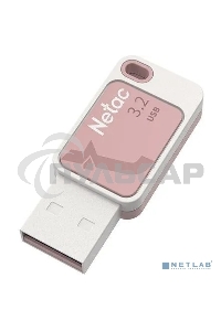 Флешка USB Netac 64 Gb UA31 NT03UA31N-064G-20PK USB 2.0, розовый