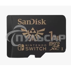 Флеш карта microSD 1Tb SanDisk microSDXC Class 10 UHS-I A1 C10 V30 U3 for Nintendo Switch 100/90 Mb/s
