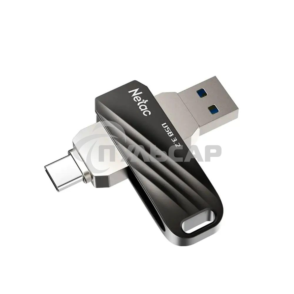 Флешка USB Netac US11 32 Gb USB 3.0+TypeC Dual Flash