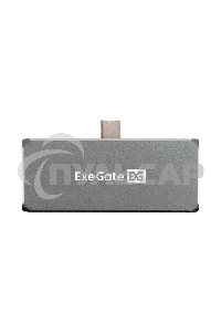 Док-станция 5-в-1 ExeGate DUB-31C/PD/HA (кабель-адаптер USB Type-C --> 1xUSB3.0 + Type-C DATA (480Mb/s) + PD 100W + HDMI 4K@30Hz + Audio, Plug&Play, подходит для iPad Pro и мобильных телефонов, серый)