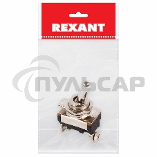 Тумблер 220V 10А (2c) ON-OFF однополюсныйMini(ASW-23)Rexant Индивидуальная упаковка 1 шт